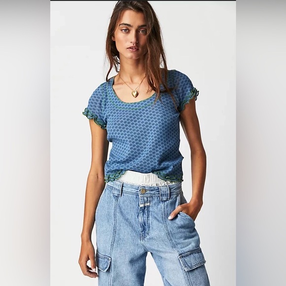 Free People Garner Tee (New with Tags) - Picture 1 of 5